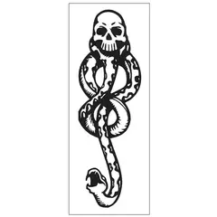 5/10 pçs filme periféricos senhor voldemort tatuagem adesivos harries magia meninos rua crânio potters adesivos brinquedos crianças presentes - comprar online