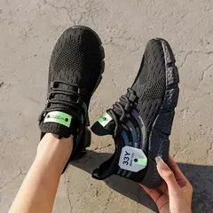 Sapatilhas femininas vulcanizadas leves, calçados esportivos casuais, tênis de caminhada, tênis respirável, verão