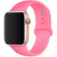 Imagem do Pulseira de Silicone para Apple Watch, Pulseira Esportiva, iWatch Series 8, 7, 6