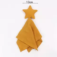 Bebê Segurança Cobertor Macio Algodão Musselina Consolador para Recém-nascido Infantil Dormir Snuggle Toy Stuffed Animal Acalme Appease Toalha - Wolf Magazine