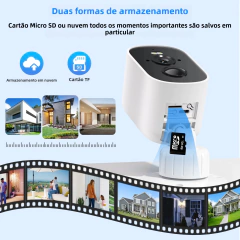 Imagem do 4mp 2k hd câmera solar sem fio wifi ao ar livre 4800mah bateria wifi câmera de segurança ip66 à prova dip66 água pir detecção humana icsee app