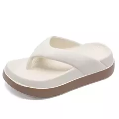 Outlandish-eva flip flops para mulheres, solas grossas super macias, sapatos ao ar livre, antiderrapante, de alta qualidade, design moderno, para o verão - loja online