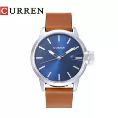 Curren-Relógio Quartz Masculino, Relógios de Fábrica, Moda de Luxo, Relógio de pulso casual, Data Watch