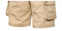 Shorts de praia largas para homens, macacão de bolso múltiplo, calça níquel confortável de algodão para o verão, esportes casuais ao ar livre na internet