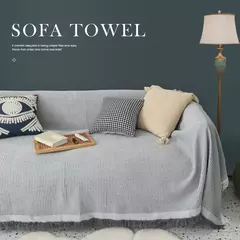 Estilo nórdico capa completa sofá cobertor universal ajuste com tudo incluído capa de sofá pano slipcover para decoração de casa - loja online