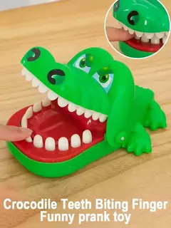 Crocodilo dentes brinquedos para crianças, Jacaré mordendo dedo, Jogos de dentista, Jokes Game of Luck Prank, Funny Holiday Party, Jogos de família na internet