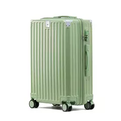 Rolling Bagagem Trolley Case, Mala de Viagem, Universal Roda, bagagem de Mão com suporte para copos, Boarding Case, 20 ", 22", 24 ", 26";;VERDADEIRO;;"26 ,Green - comprar online