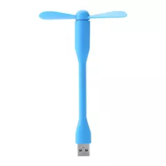 Mini USB flexível Bendable Fan, ventilador de mão portátil, banco de potência, laptop, PC, carregador AC, computador, Gadget Verão - comprar online