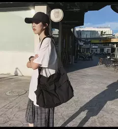 Bolsa de lona vintage para mulheres, sacolas de ombro adolescente, sacos mensageiro para senhoras, bolsa casual, bolsa crossbody - Wolf Magazine