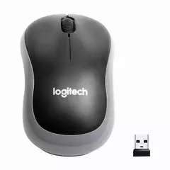 Logitech-m185 mouse sem fio, 2.4 ghz, usb, 1000dpi, 3 botões, silencioso, navegação óptica, para pc/laptop na internet