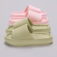 Chinelos de Nuvem de Plataforma Grossa para Mulheres, Sola Macia, Slides de Travesseiro, Antiderrapante, Chinelos de Praia, Banheiro, Casa, EVA, Verão - comprar online