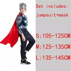 Super-herói homem aranha capitão américa homem de ferro thor hulk batman cosplay traje muscular bodysuit macacão para crianças festa de halloween - loja online