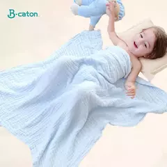 Newborn Baby's Gauze Bathrobe, Infant Swaddle, 100% Algodão, Meninos, Meninas, Crianças, Infantil, Gaze, Cobertor, Roupão, 6 Camadas - loja online