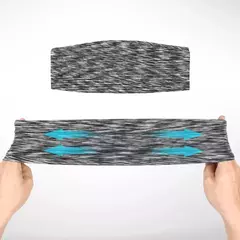 Elastic Absorbent Sports Headband para homens e mulheres, bandagem de cabelo, suor, corrida, fitness, ciclismo, corrida, tênis, ioga, academia - comprar online