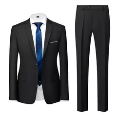 Conjunto de terno casual masculino de negócios, jaqueta masculina, blazers, calças, calças, colete, colete, moda, 2023