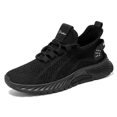 Imagem do Sapatos esportivos respiráveis para mulheres, tênis casuais, mocassins com renda, malha de malha, moda feminina, marca designer, 2024