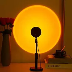 LED USB Sunset Lamp, Nightlights, Projetor, Birthday Party, Mood Lights, Quarto, Sala de estar, Fotografia de parede - comprar online
