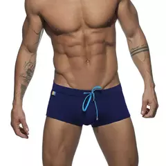Calção de banho seca rápida masculina, maiô sexy, cuecas estampadas, calção triangular com copo, moda banho de cintura baixa, moda - loja online
