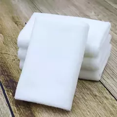 White Soft Microfiber Fabric Face Toalha, Panos de lavagem, Toalhas de mão, Portátil, Multifuncional, Limpeza, Hotel, 5-10 Pcs - comprar online