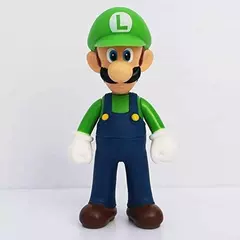 Imagem do 6-18 pçs/set Super Mario Bros PVC Action Figure Brinquedos Bonecas Modelo Conjunto Luigi Yoshi Donkey Kong Cogumelo para crianças presentes de aniversário