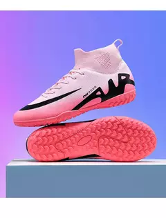 Botas de campo de futebol profissional para homens, grampos antiderrapantes, sapatos de treinamento de grama interna para crianças, sociedade original - loja online