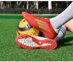 Imagem do FG TF Indoor Soccer Shoes para Homens, Treinamento com Grama, Rápido, Antiderrapante, Chuteiras de Futebol Profissional, Botas, Futebol, Sociedade, Original