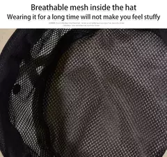Xinbaoguan-Men's Respirável Sunshade Fisherman Hat, Sunscreen Sun Hat, Chapéu de Pesca, Big Eaves, 100% Nylon, Primavera, Verão, 9245 - Wolf Magazine