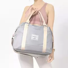 2024 novo saco de fitness moda saco de bagagem dos homens casual grande capacidade bolsa esportiva armazenamento de viagem saco de bagagem simples saco com zíper - comprar online