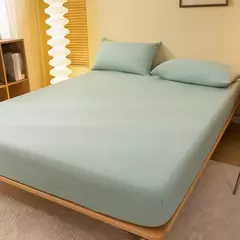 Folha de cama Matte Solid Color, Capa para quarto, Cama sem fronhas, 1 PC - Wolf Magazine
