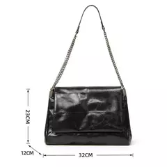 Pu Bolsa de Ombro de Couro para Mulheres, Messenger Bags, Crossbody Bag, Grande Capacidade, Alta Qualidade, Luxo, Designer, Senhoras, Feminino, Moda, Novo