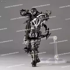 Em estoque ct brinquedos spiderman shf agente veneno figura incrível yamaguchi agente anti veneno mafex 190 anime figura de ação presentes brinquedos na internet
