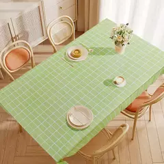 Toalha de mesa estilo nórdico para decoração de mesa, impermeável e à prova de óleo, para casa e restaurante, 59.84x53.93 polegadas, 1pc - loja online