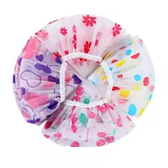 Tampão de banho impermeável espessado para mulheres, óleo Fume Cap, Hair Salon Supplies, Shower Cap, acessórios do banheiro, 1pc por lote - loja online