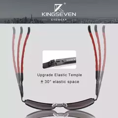 KINGSEVEN-Alumínio Retro Óculos Funcionais para Mulheres e Homens, Fashing Óculos, Pilot Eyewear, Acessório de Luxo, Alta Qualidade, Novo - Wolf Magazine