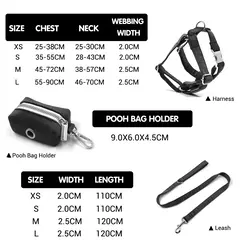 Conjunto de arnês e coleira para cães de veludo marrom, designer de luxo, coleira personalizada para cães pequenos e grandes, conjunto de chumbo para caminhada com saco de cocô - Wolf Magazine