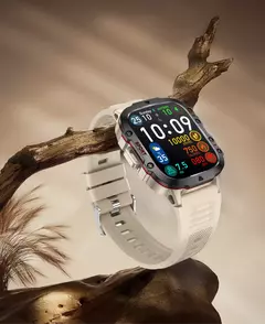 Imagem do Relógio inteligente militar robusto à prova d'água para homens, relógios ao ar livre, chamada Bluetooth, Android IOS, LIP68, 2.01 "Al Voice, 2024