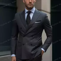 Verde militar masculino negócios formal ocasião smoking noivo padrinho festa de casamento baile terno masculino 2 peça conjunto blazer calças - loja online