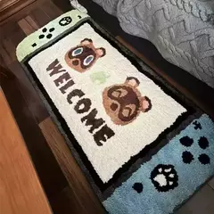Criativo reunindo Switch Game Carpet, Tapete antiderrapante para o jogador do jogo do banheiro, Tapete adornado, Decoração da casa - Wolf Magazine