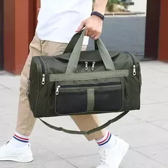 Grande Capacidade Oxford Dry Wet Separação Viagem Sports Bag, Homens Gym Bag, Yoga Mochila, Saco de Treinamento de Fitness, Bagagem