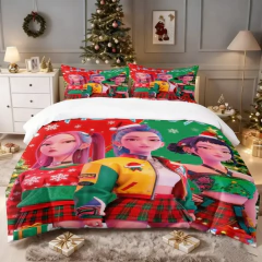 Kpop d-demon caçadores conjunto de cama único traje de halloween conjunto de cama 2-3 peças consolador colcha capa de edredão fronha conjuntos - loja online