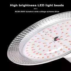 E27 Full spectrum 18W luz de enchimento de frutas LED luz de crescimento de plantas verdes Estufa vegetal de plantas verdes Full spectrum flower plant fill light Refletor de frutas de dragão de fogo na internet