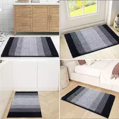 Tapetes De Banheiro Olanly Chenille, Tapete de Banho Antiderrapante, Shaggy Macio, Super Absorvente, Grosso, Lavável à Máquina - Wolf Magazine