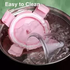 Caixa de armazenamento de alimentos de vidro para pequeninos, Baby Cup, Safe Microwave Safe, Frozen, 170ml na internet
