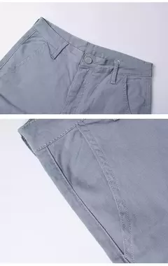 Calça jeans larga de cintura alta feminina, calça cargo cinza, calça larga, moda casual, bolsos múltiplos, estilo de rua Hip Hop, mãe, vintage, verão - comprar online