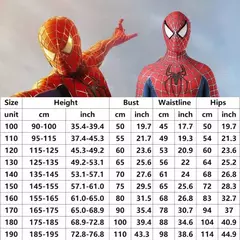 Imagem do Spiderman traje adulto super-herói aranha remy toby homem aranha cosplay traje bodysuit halloween masculino feminino traje