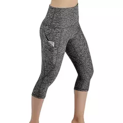 Legging de cintura alta com bolsos para mulheres, moletom de corrida, calça esportiva de secagem rápida, calça de ioga treino, novo, 2024 na internet