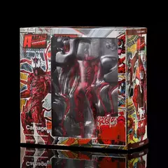 Action Figure Modelo de Marvel Legends para Crianças, Articulação Móvel, Veneno de Carnificina, YAMAGUCHI, Presente Toy, Change Face, INCRÍVEL na internet