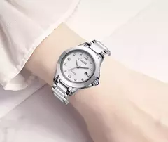 Mulheres Relógio de Pulseira de Ouro Rosa, Moda Feminina, Novo, Criativos, Impermeável, Data, Relógio, senhoras, Mulher, Menina, 2023 - Wolf Magazine