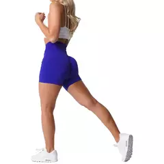 Imagem do NVGTN Spandex Sólida Sem Costura Shorts Mulheres Soft Workout Calças Justas Fitness Yoga Calças Gym Wear