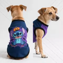 Imagem do 2025 halloween pet gato e cão trajes aterrorizantes padrões de ponto coletes para cães adereços exclusivos de halloween para animais de estimação bonitos